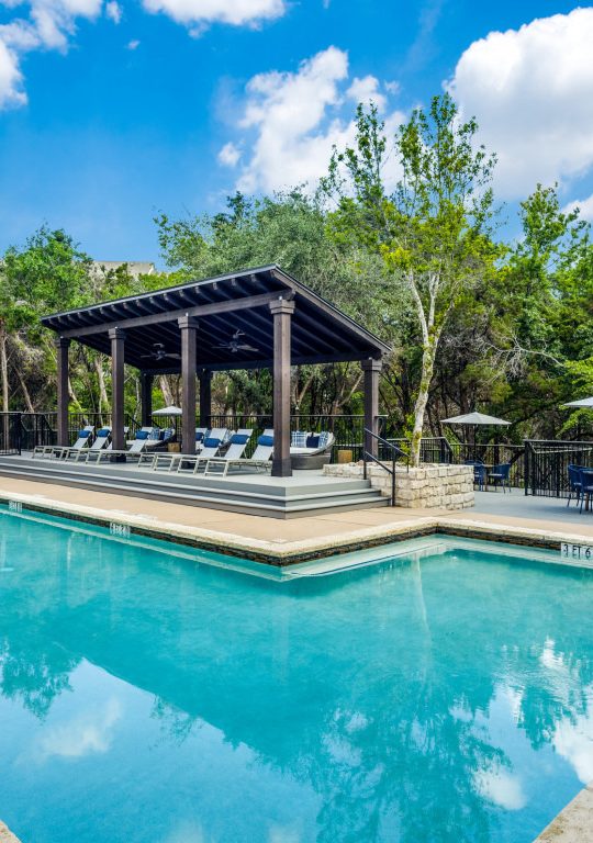 the pool at The Ellwood at Lake Travis